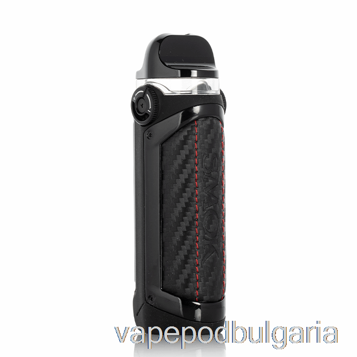 Vape Технически характеристики Smok Ipx80 80w Pod Mod Kit черни въглеродни влакна